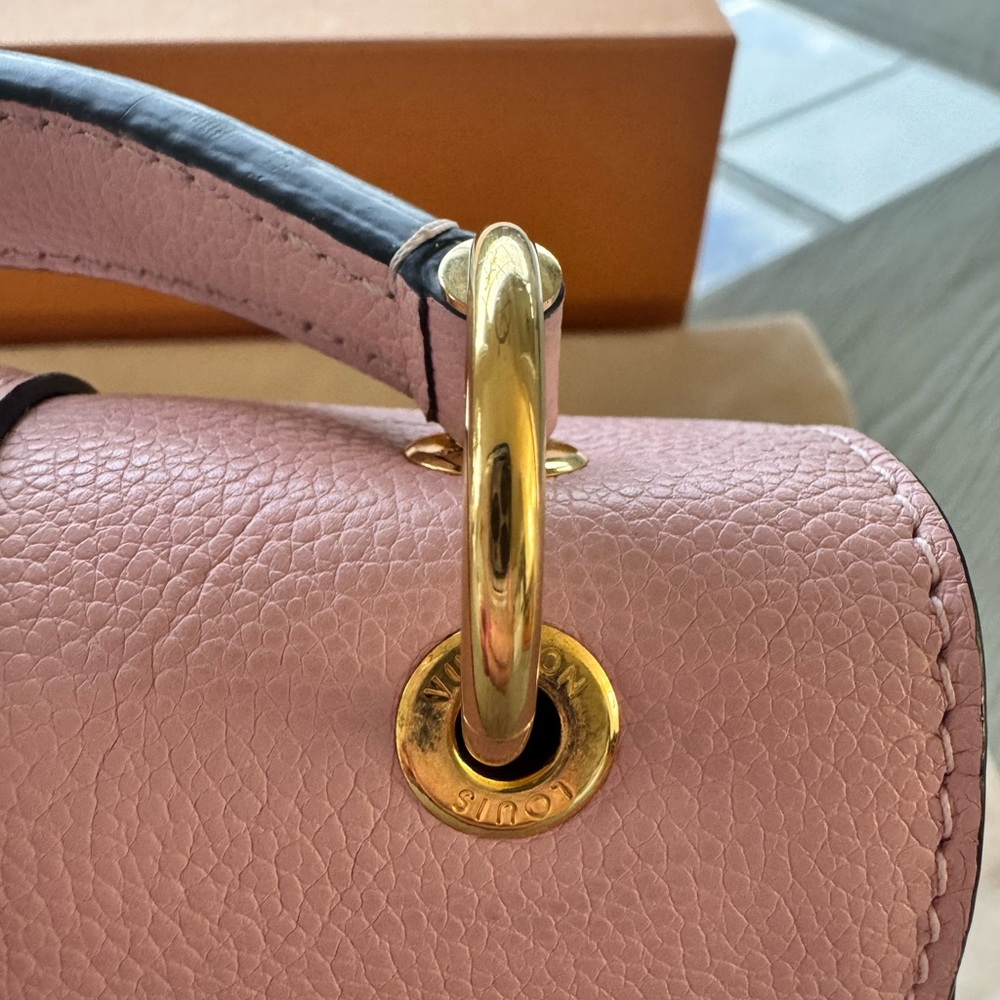 Louis Vuitton Clapton Backpack in Damier Ebene and Pink - Picture 12 of 16